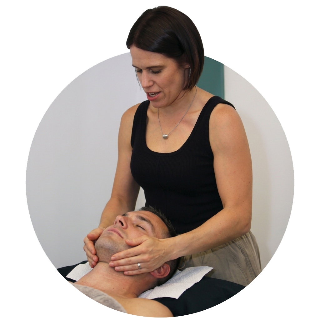 jean becker hands on jaw